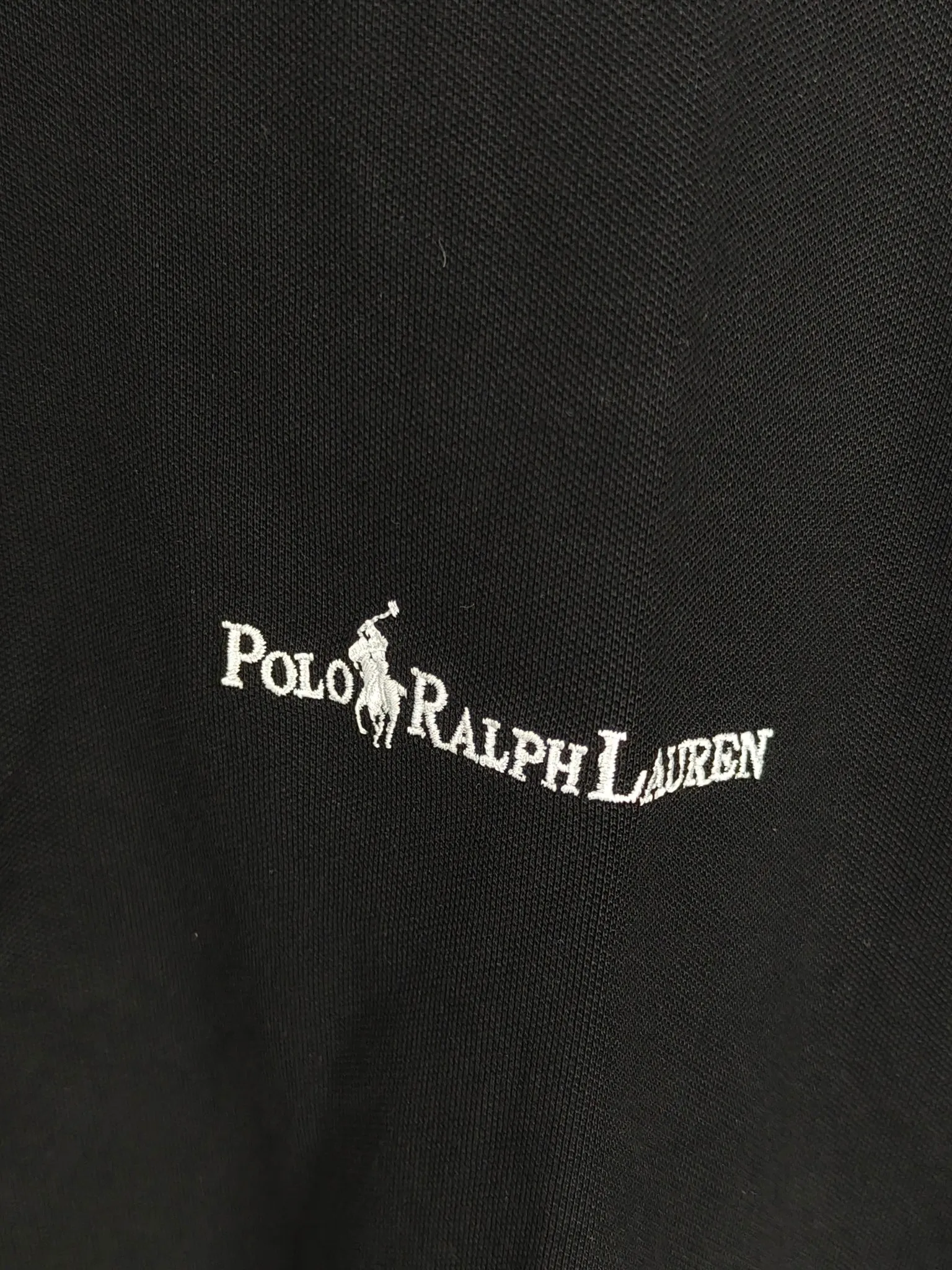 P190 Real shot quality high version of Ralph Lauren RL pony classic embroidered polo shirt short-sleeved high-end quality complete with three labels, comfortable and breathable, classic and simple, exquisite and fashionable, details showing high-end quality Color: black white navy blue Size: M-XXL
